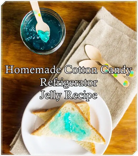 Homemade Cotton Candy Refrigerator Jelly Recipe