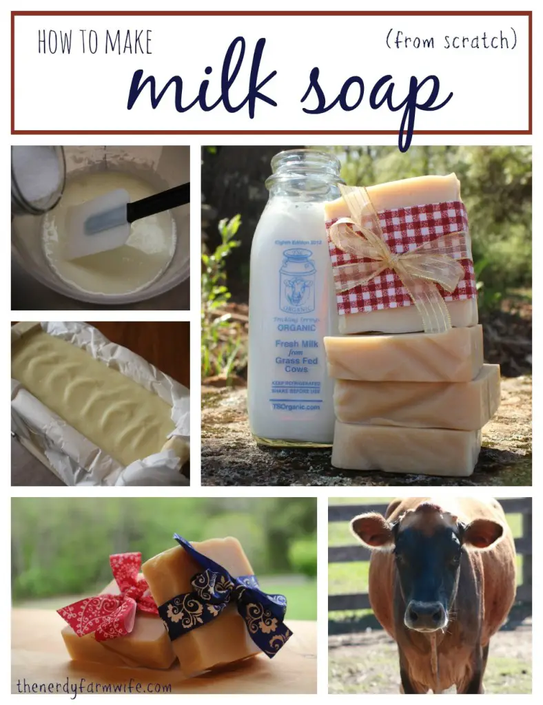 How To Make Homesteading Milk Soap From Scratch