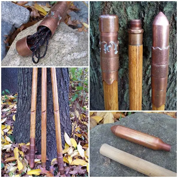 Make a Storage Compartment in a Walking Stick Project