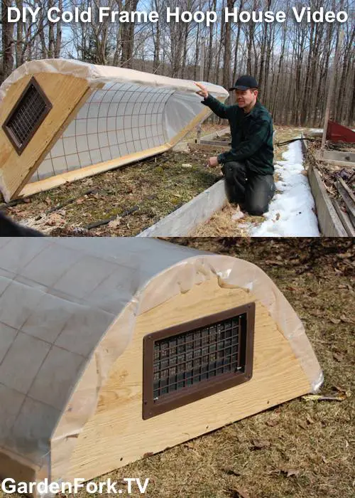 Build a Garden Cold Frame Mini Greenhouse DIY Project 