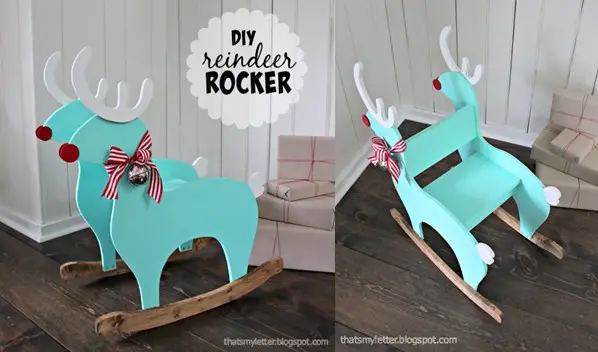 Build a Reindeer Rocking Chair