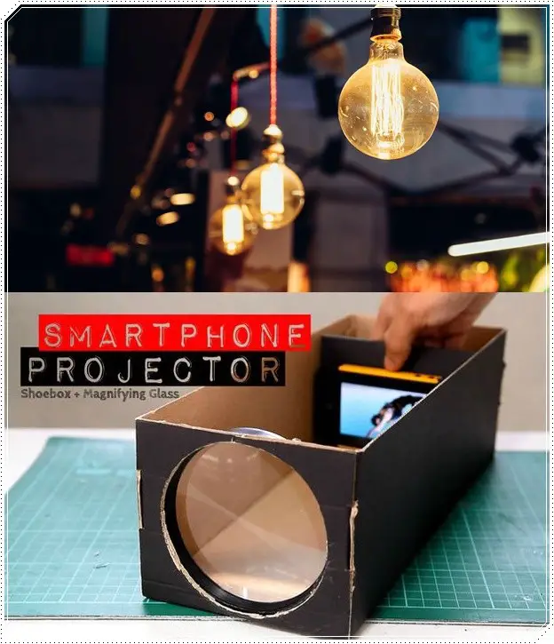 Build a Movie Projector with a Smartphone Project