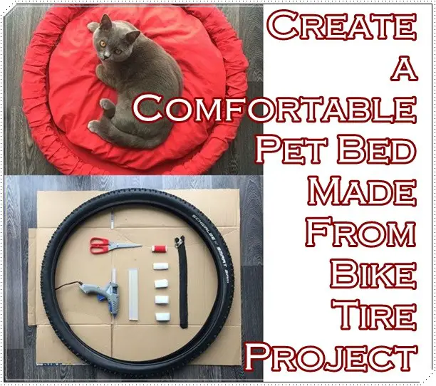 Create a Comfortable Pet Bed Made From Bike Tire Project