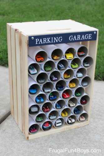 DIY Hot Wheels Parking Garage 