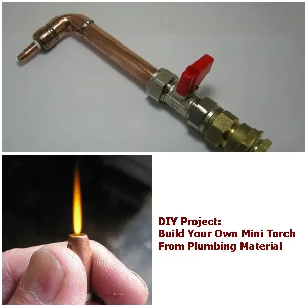 DIY Project: Build Your Own Mini Torch From Plumbing Material