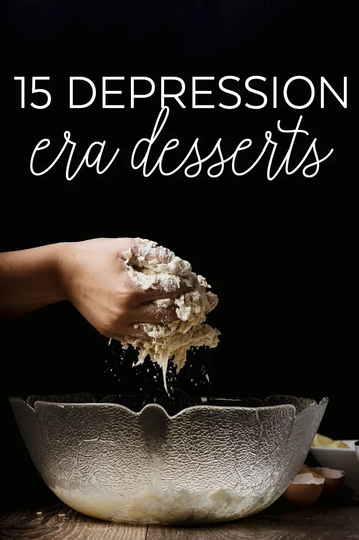 Depression Era Dessert Recipe Round Up