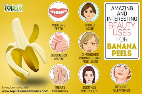 Amazing Natural Beauty Uses for Banana Peels