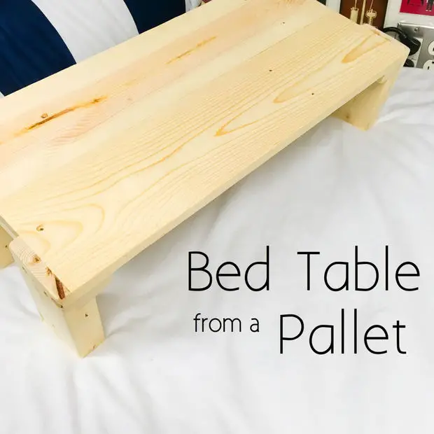 Build a Breakfast In Bed Wood Table DIY Project