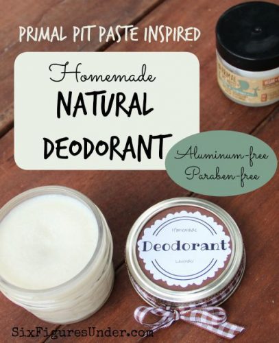 How to Make Aluminum Free Deodorant 