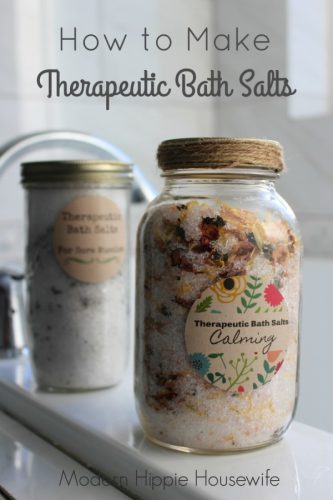 Make Homemade Bath Salt Blends For What Ails You