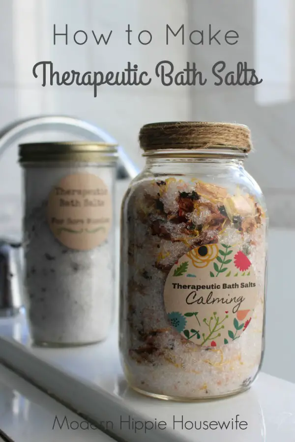 Make Homemade Bath Salt Blends For What Ails You