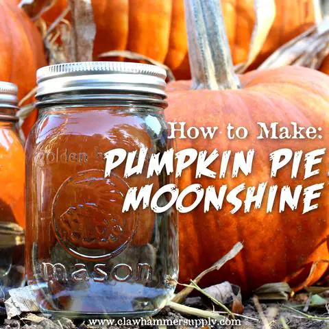 Make Pumpkin Pie Faux Moonshine Recipe