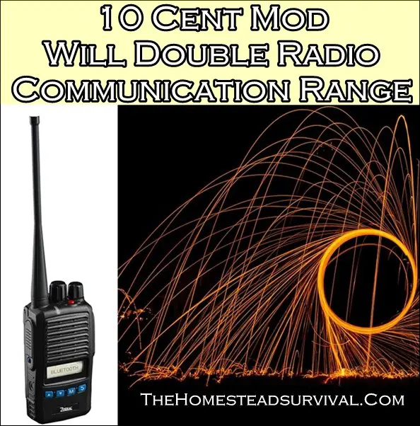 10 Cent Mod Will Double Ham Radio Communication Range