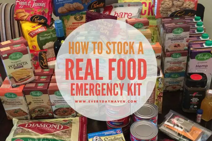 How to Stock REAL Emergency Food Storage
