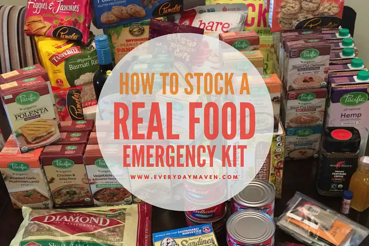How to Stock REAL Emergency Food Storage