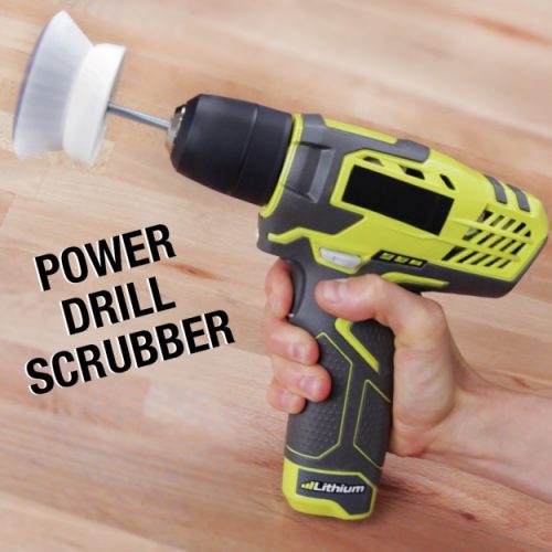 Build Power Drill Cleaning Scrubber Tool Project