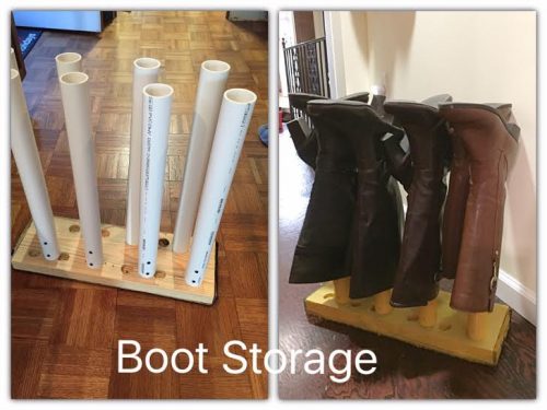 Build a Boot Storage System From PVC Pipe