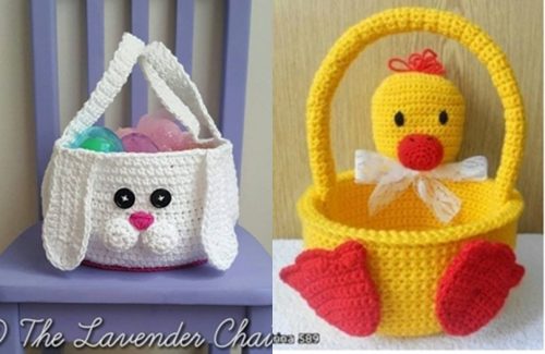 Crochet Patterns Make Your Easter Basket 