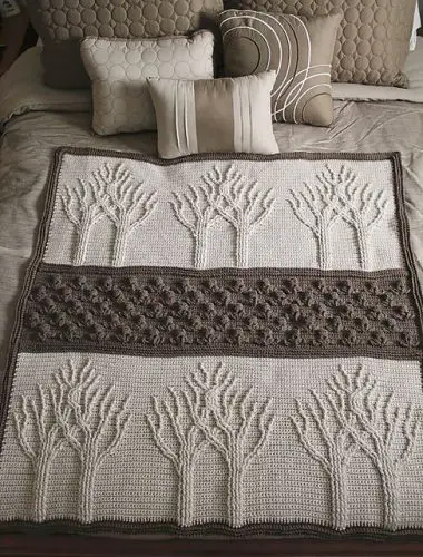 Crochet Your Own Tree of Life Afghan