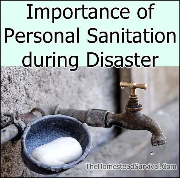 Importance of Personal Sanitation during Disaster