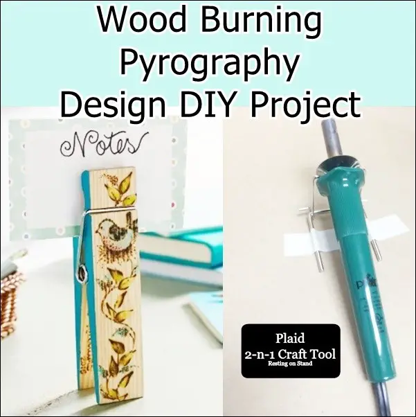 Wood Burning Pyrography Design DIY Project