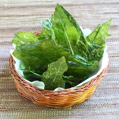 Making Your Own Dandelion Chips