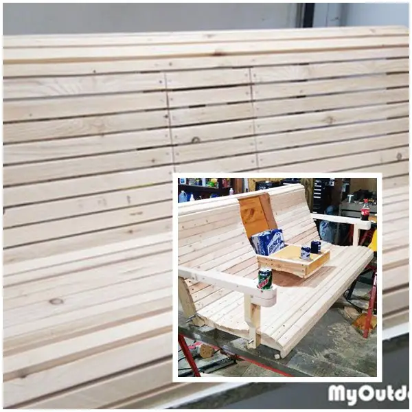 DIY Project Build Your Own Wooden Porch Swing