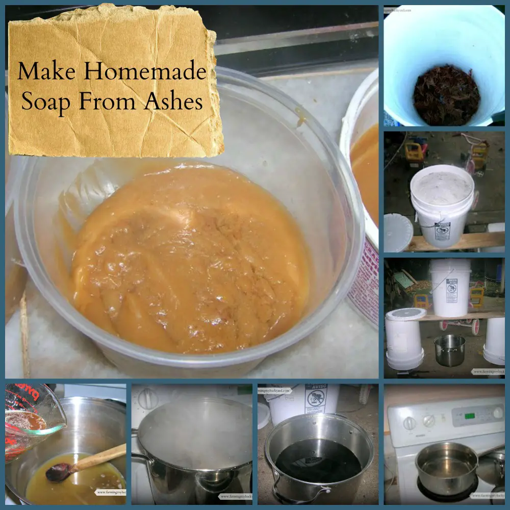 Make Homemade Soap Using Wood Ashes