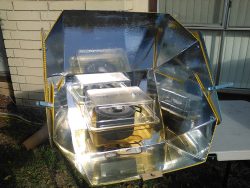 Build Solar Sun Cooking Stove Oven DIY Project