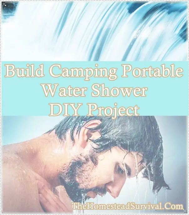 Build Camping Portable Water Shower DIY Project