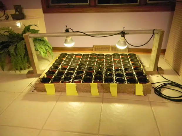 Homemade Indoor Garden Seed Starting System Project