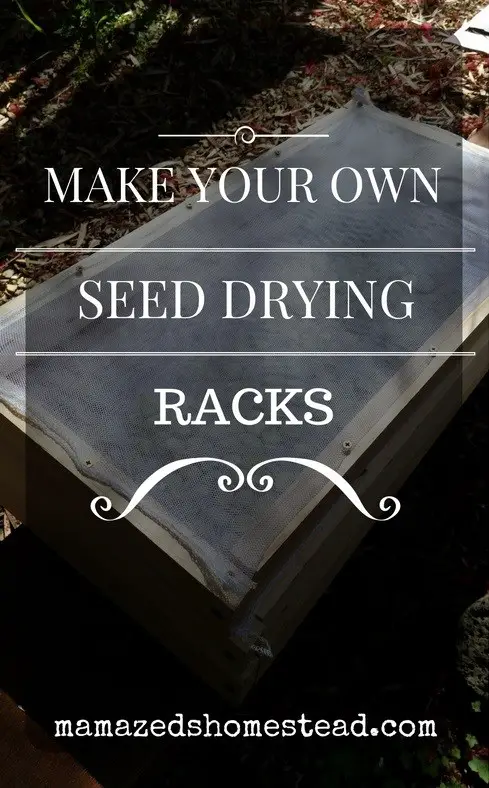 Build Herb or Seed Drying Rack DIY Project