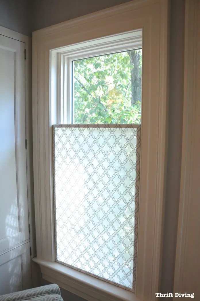 Make Your Own Window Privacy Screen