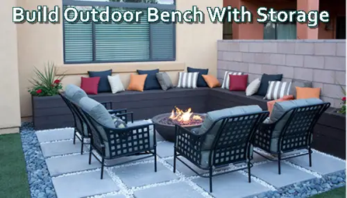 Build Outdoor Bench With Storage