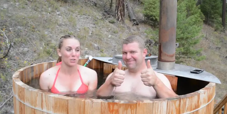 Build Your Own Wood Fired Cedar Hot Tub