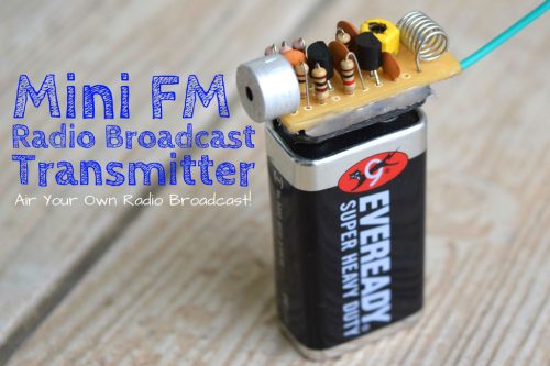 DIY FM Transmitter Surveillance Bug