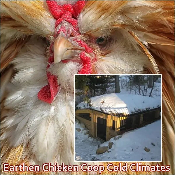 Earthen Chicken Coop Cold Climates