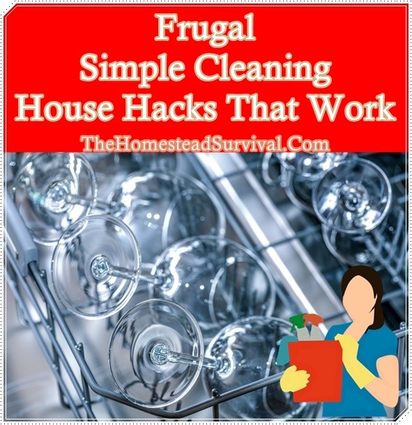 Frugal Simple Cleaning House Hacks That Work