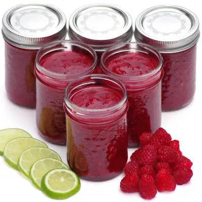 Rip Roarin Raspberry Lime Freezer Jam Recipe
