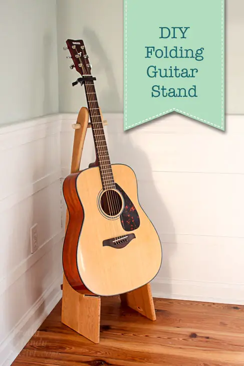 Build Wood Guitar Stand DIY Project