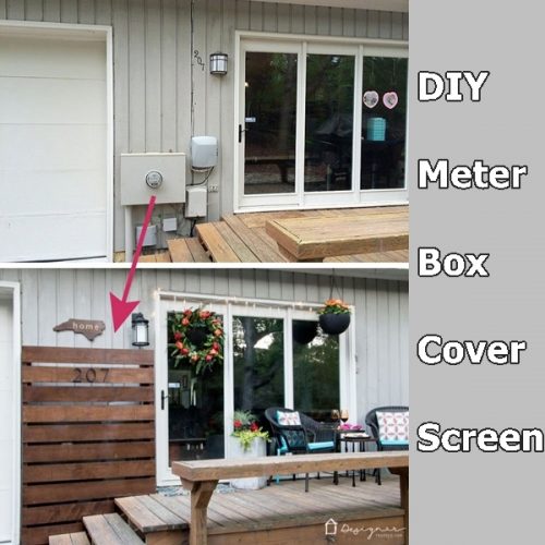 DIY Meter Box Cover Screen