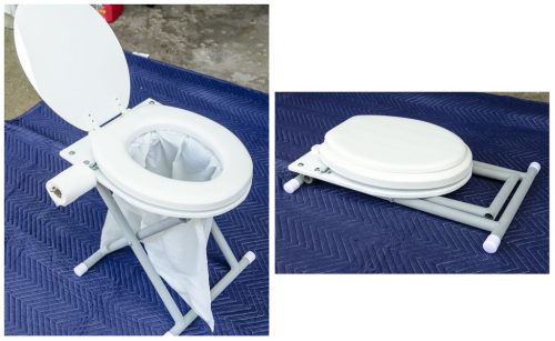 Build Compact Folding Travel Portable Toilet DIY Project