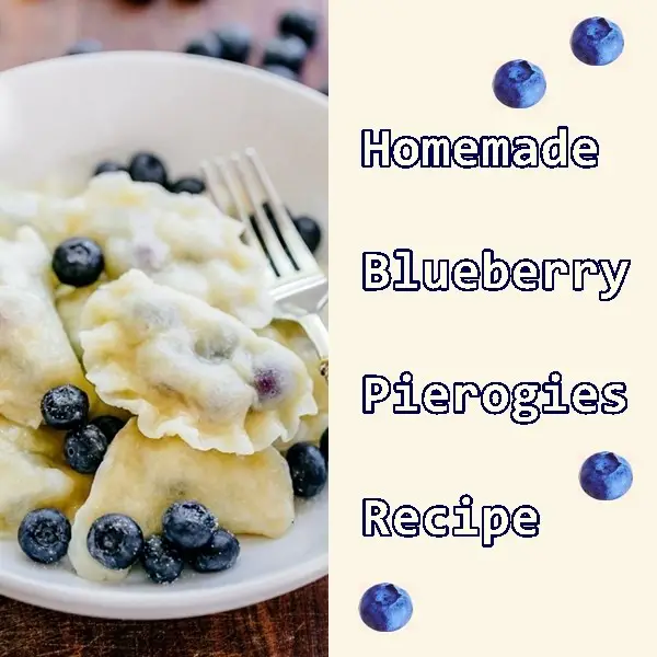 Homemade Blueberry Pierogies Recipe