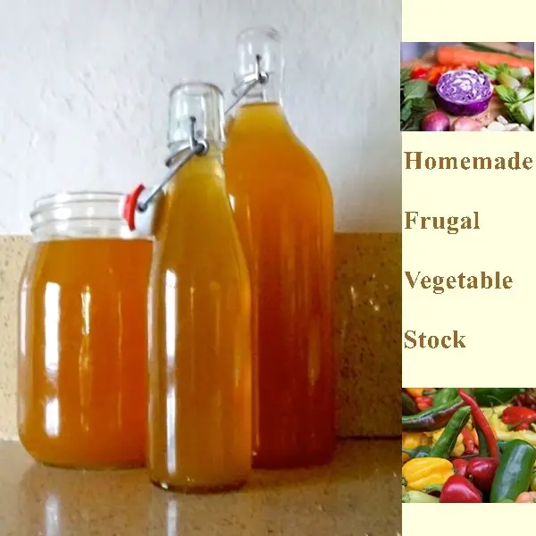 Homemade Frugal Vegetable Stock