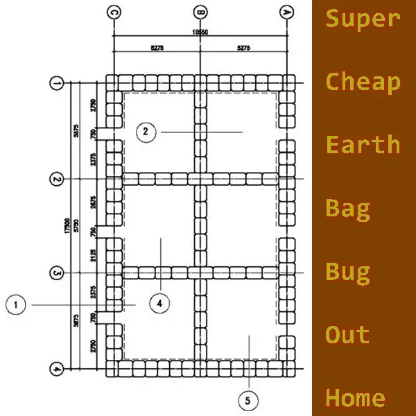 Super Cheap Earth Bag Bug Out Home