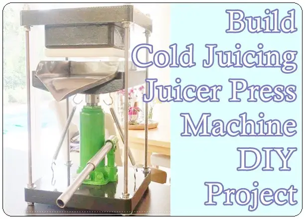 Build Cold Juicing Juicer Press Machine DIY Project