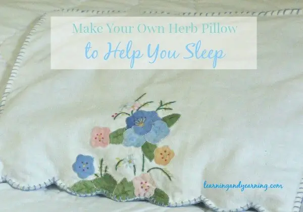 DIY Herbal Pillow Sleep Aid