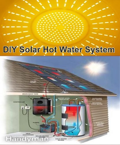 DIY Solar Hot Water System