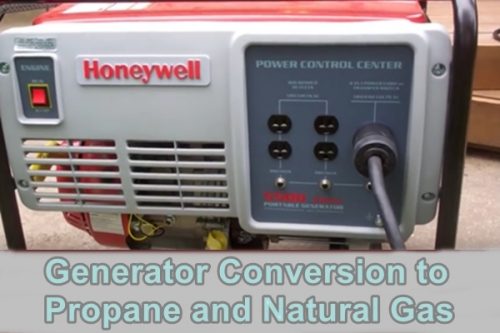 Generator Conversion to Propane and Natural Gas
