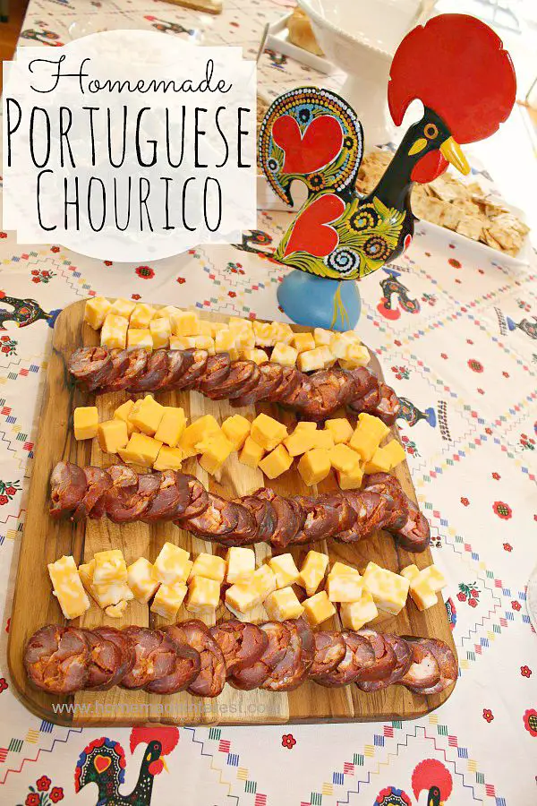 Homemade Portuguese Chourico Chorizo Sausage Recipe 